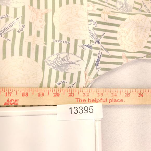 Sergio Tacchini Collared Short Sleeve Polo Shirt Mens Size Medium M Green White - Picture 7 of 10